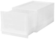 Modułowy pojemnik Wave Junior Mist bez kółek 43,4 x 27,2 x 22 cm, wąski - 1 szuflada