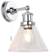 Endon 95513-Kinkiet łazienkowy TOULON 1xE27/10W/230V IP44 chrom błyszczący