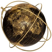 Globus dekoracyjny na stylowej podstawie, Ø 21cm