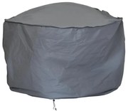 Pokrywa na palenisko 93x58 cm szara