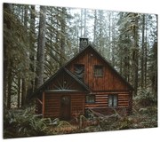 Obraz - Chata górska (70x50 cm)