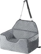 Fotelik Samochodowy dla Psów SucceBuy, Rozmiar Średni/Duży (do 25 kg), Kolor Szary