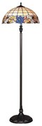 Prezent 145 - Lampa podłogowa TIFFANY 2xE27/60W/230V