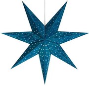 Markslöjd 705482 - Dekoracja bożonarodzeniowa VELOURS 1xE14/25W/230V niebieska