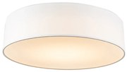 Lampa sufitowa biała 40 cm zLED - Drum LED Nowoczesny Oswietlenie wewnetrzne