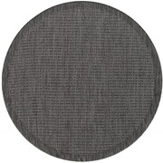 Dywan uniwersalny Giza czarny 120 cm x 120 cm koło