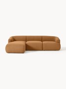 Narożna sofa modułowa Bouclé Sofia (3-osobowa)