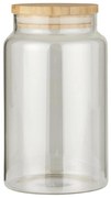 Szklany pojemnik na żywność BAMBOO z bambusową pokrywką 1000 ml