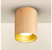 Brilagi - LED RGBW ściemnialna oprawa punktowa TRINE 1xGU10/30W/230V, dekor dębowy