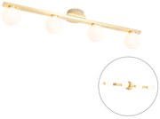 Zewnetrzna Nowoczesna mosiężna lampa sufitowa IP44 4-punktowa - Cederic Nowoczesny Oswietlenie zewnetrzne