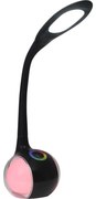 LED RGBW Ściemnialna dotykowa lampa stołowa COSMOS LED/6,5W/230V czarny