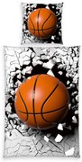Herding Pościel bawełniana Basketball, 135 x 200 cm, 80 x 80 cm