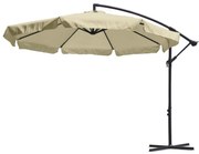 PARASOL OGRODOWY CZAPLA UV 50+ BEŻOWY