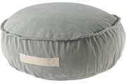 Pufa Dziecięca, Okrągła, Sztruksowa, Szara - Meowbaby®