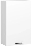 Biała minimalistyczna górna szafka kuchenna 50 cm  M9-D16