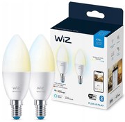 ZESTAW 2x LED Żarówka ściemnialna C37 E14/4,9W/230V 2700-6500K CRI 90 Wi-Fi - WiZ