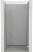 Mexen Lunar-B drzwi prysznicowe uchylne prawe 60 cm, transparent, złote - 832-060-000-50-00-P