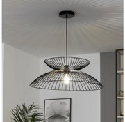 Brilagi - LED lampa wisząca CERIA WIRE na lince 1xE27/40W/230V śr. 60 cm czarna