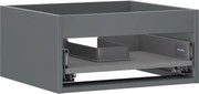 Mexen Box-A korpus szafki podumywalkowej 50 cm, 1 szuflada, grafit mat - 91AX0-0500-235-1-66