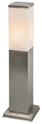 Zewnetrzna Inteligentna lampa zewnętrzna 45 cm stal z Wi-Fi P45 - Malios Nowoczesny Oswietlenie zewnetrzne