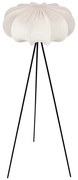 Biała lampa stojąca z tekstylnym kloszem (wysokość 147 cm) Cafee – Candellux Lighting