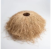 Uniwersalny abażur KERIA, średnica 60 cm, brązowy