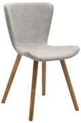 Beżowe krzesło Teslin – Unique Furniture