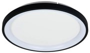 Brilagi - ściemniana lampa sufitowa FALCON SLIM LED/42W/230V Ø 50 cm czarna + pilot