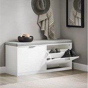 Ławka na buty z siedziskiem w przedpokoju FSR147-W