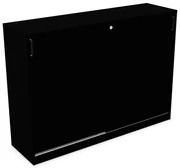 Szafka biurowa przesuwna EASY SPACE CABINET S 3-OH 160cm czarna zamykana NOWY STYL