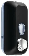 MARPLAST A71401NE Kolorowy dozownik mydła w płynie 550 ml, ABS/czarny mat