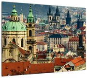 Obraz - Panorama Pragi (70x50 cm)