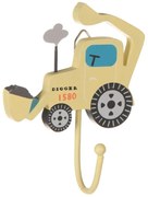 Żółty haczyk ścienny Digger – Sass &amp; Belle