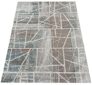 Prostokątny dywan w nowoczesne wzory B4-C02