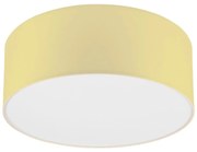 Lampa sufitowa SIRJA PASTEL 1xE27/60W/230V śr. 35 cm żółta