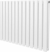 Grzejnik kolumnowy owalny – 600 mm x 780 mm – biały