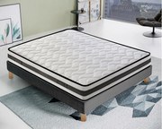 Materac piankowy 180x200  Grubość 20 cm  Dwustronny  Strona letnia/zimowa