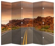 Parawan - Droga i skały (210x170 cm)