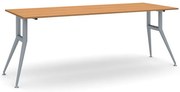 Stół konferencyjny do biura WIDE, 200x80 cm, czereśnia