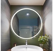 Globo 84034 - LED Ściemn. lustro z podświeceniem RIVAS LED/16W/230V 4000K śr. 75 cm