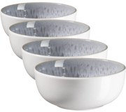 Mäser Zestaw misek Lunaria Grey 12 cm, 4 szt., 12 cm