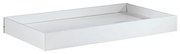 Biała szuflada pod łóżko dziecięce 70x140 cm Kiddy – Vipack