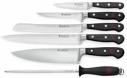 Wüsthof CLASSIC zestaw 6 noży kuchennych czarny