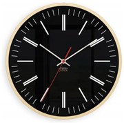 Zegar na ścianę nowoczesny efektowny okrągły cichy do kuchni salonu pokoju