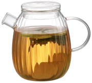 4Home Szklany dzbanek z pokrywką Stripe Hot&Cool, 1 l
