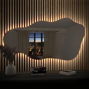 Organiczne lustro LED z oświetleniem A23