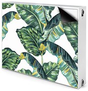 Maskownica na kaloryfer Egzotyczne liście