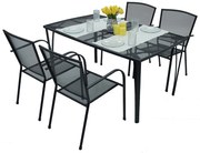 Metalowy zestaw ogrodowy ASTOR 1 + 4