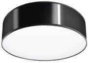 Czarna lampa sufitowa Sollux Atis Ceiling 35
