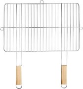 PROSTOKĄTNY RUSZT DO GRILLOWANIA 57X51 CM